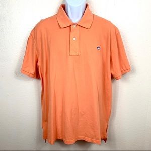 Southern Tide Men’s Pullover shirt Orange Sz XL